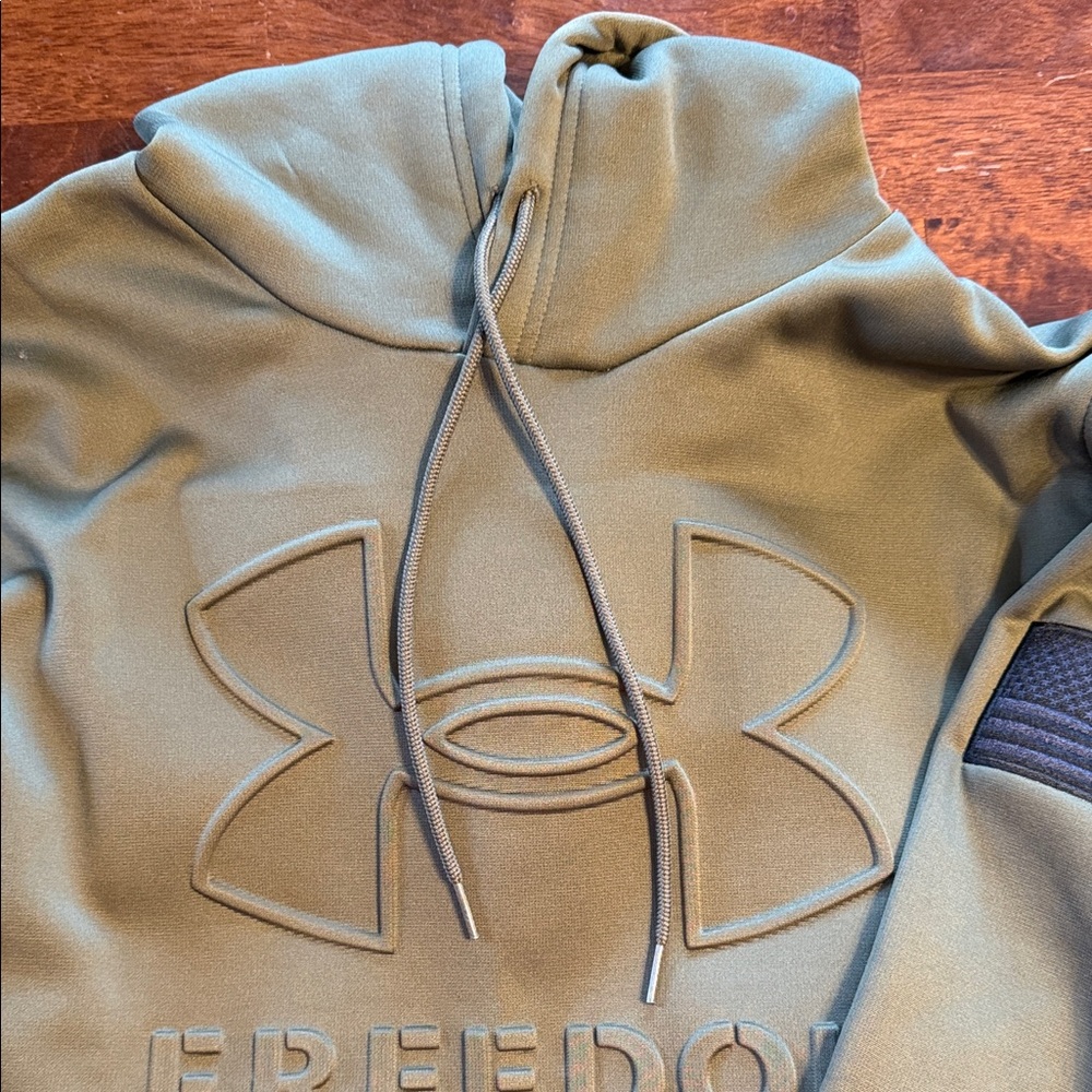 Under Armour Khaki Freedom Hoodie